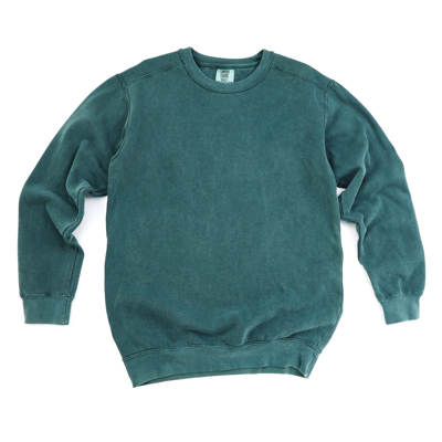 19 Colors - 100% Cotton Goodness Soft Style Garment-Dyed Crewneck Sweatshirt