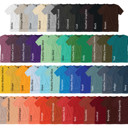  50 Colors - Ultra Soft T-Shirt (Crewneck) | Jersey Tee (Unisex) | Tultex