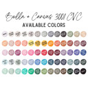  80+ Colors - T-Shirt (Crewneck) | Poly-Cotton Heathered Colors Jersey Tee (Unisex)  | Bella Canvas