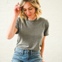  80+ Colors - T-Shirt (Crewneck) | Poly-Cotton Heathered Colors Jersey Tee (Unisex)  | Bella Canvas