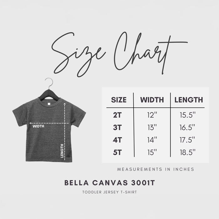 T-shirt (Toddler) Jersey Tee | Bella Canvas