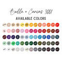  80+ Colors - T-Shirt (Crewneck) | 100% Cotton Solid Colors Jersey Tee (Unisex) | Bella Canvas