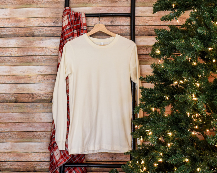 30+ Colors - Ultra Soft T-Shirt Fabric Long Sleeve (Crewneck) | Poly-Cotton Heathered Colors Jersey (Unisex) Bella Canvas