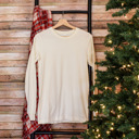  30+ Colors - Ultra Soft T-Shirt Fabric Long Sleeve (Crewneck) | Poly-Cotton Heathered Colors Jersey (Unisex) Bella Canvas