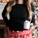  50+ Colors - Ultra Soft T-Shirt Fabric Long Sleeve (Crewneck)