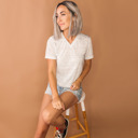  16 Colors - Super Soft Slub Style T-Shirt (V-Neck)