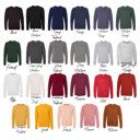  40+ Colors - Sweatshirt (Crewneck) | Sponge Fleece Raglan (Unisex) | Bella Canvas