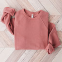  40+ Colors - Sweatshirt (Crewneck) | Sponge Fleece Raglan (Unisex) | Bella Canvas