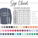 61 Colors Perfect Fall Long Sleeve Soft Wash Drop Shoulder (Heavyweight) | (Unisex) Comfort Colors