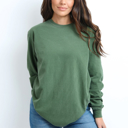  61 Colors Perfect Fall Long Sleeve Soft Wash Drop Shoulder (Heavyweight) | (Unisex) Comfort Colors
