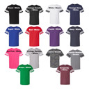  14 Colors Vintage Football Fine Jersey (Unisex) T-Shirt | LAT