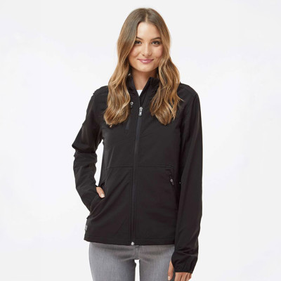 Hooded Jacket (Women's) Ascent Soft Shell Hooded Jacket DRI DUCK