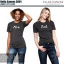  Bloom Baby Bloom Floral Wildflower Spring/Summer Graphic Tee (Unisex Bella Canvas for Women / Men)