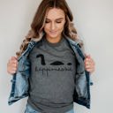  Happinessie Happy Loch Ness Monster Nessie | Soft Unisex T-shirt for Women Soft Cozy Longer Length Unisex Graphic Tee T-shirt