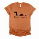  Happinessie Happy Loch Ness Monster Nessie | Soft Unisex T-shirt for Women Soft Cozy Longer Length Unisex Graphic Tee T-shirt