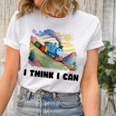  I Think I Can The Little Engine That Could Train Ultra Soft Graphic Tee Unisex Soft Tee T-shirt for Women or Men