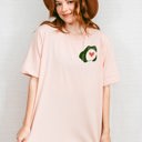  Cute Grumpy Green Frog Corner Pocket Heart Ultra Soft Graphic Tee Unisex Soft Tee T-shirt for Women or Men