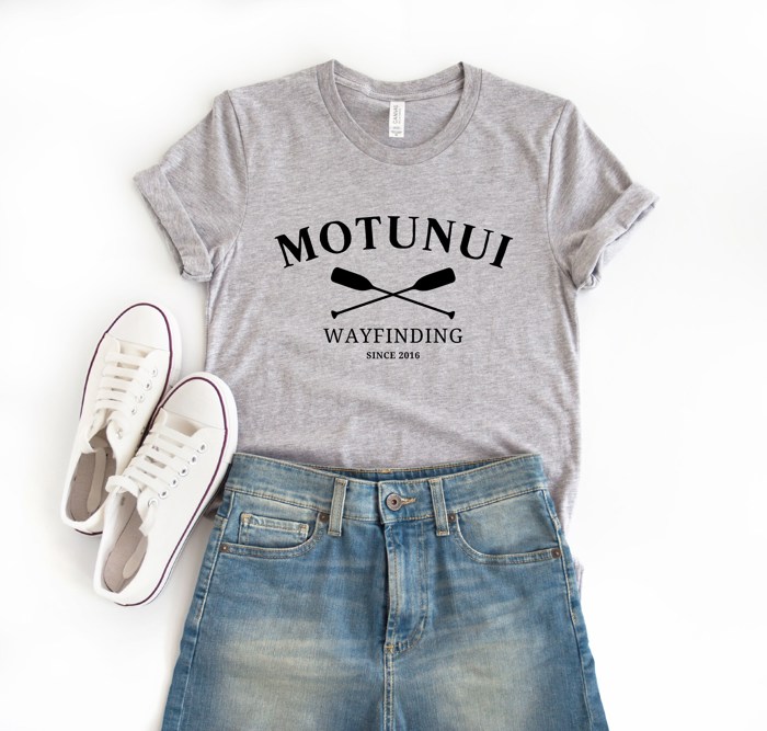 Motunui Wayfinding Soft Cozy Longer Length Unisex Graphic Tee T-shirt