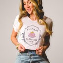  Aurora's Sleeping Club Princess Nostalgia Tee Soft Graphic Tee Unisex Soft Tee T-shirt for Women or Men