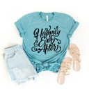  Happily Ever After Fancy Soft Cozy Longer Length Unisex Graphic Tee T-shirt