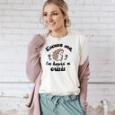  Excuse Me, I'm Having a Crisis Hedgehog | Could Be Worse Funny Graphic Tees | Soft UNISEX Relaxed Jersey T-Shirt for Women