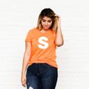  Letter S Delicious Candy Letter Costume T-shirt