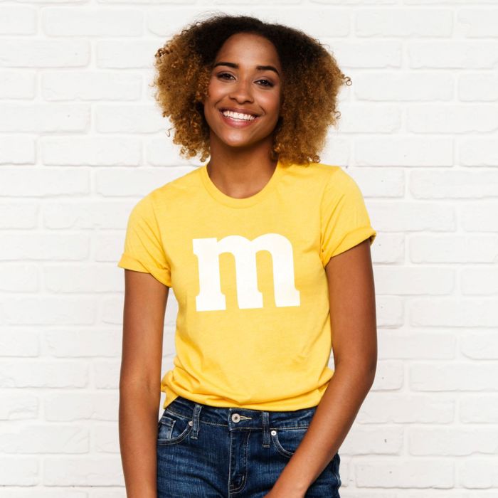 Deliciously Delicous Letter M Costume Tees