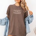  Very Fond Of Walking Pride And Prejudice Jane Austen Inspired - T-Shirt (Crewneck)  100 Cotton Heavyweight Tee (Unisex)  Comfort Colors