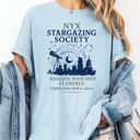  NYX Stargazing Society Funny Mythological Pun - Soft Cozy Cotton Heavyweight Tee (Unisex)  Comfort Colors
