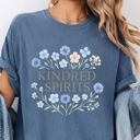  Kindred Spirits Anne Of Green Gables Style Florals - Soft Ultra Comfy Cotton Heavyweight Tee (Unisex)  Comfort Colors