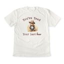  Youve Yeed Your Last Haw Cute Cowboy Mouse Watercolor Illustration Design - T-Shirt (Crewneck)  100 Cotton Solid Colors Jersey Tee (Unisex)  Bella Canvas, T
