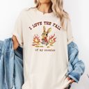  I Love The Fall Of My Enemies Funny Vintage Story Book Rabbit - Comfy Cotton Heavyweight Tee (Unisex)  Comfort Colors