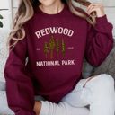  Redwoods National Park Trees Outdoor Adventures - Sweatshirt (Crewneck)  Poly-Cotton Colors (Unisex)  Gildan