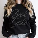  Book Girlie - Book Girlies All Over the 50 States Unite - Cozy Drop Shoulder Oversized Sweatshirt