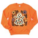  Folkart Ghost Vintage Florals - Sweatshirt (Crewneck)  Poly-Cotton Colors (Unisex)  Gildan