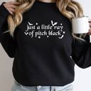  Just A Little Ray Of Pitch Black - Sweatshirt (Crewneck)  Poly-Cotton Colors (Unisex)  Gildan