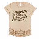  Hootin Leads to Hollerin Funny Sarcastic Little Owl Sayings - Perfectly Cozy Bella Canvas Tee