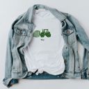  Hey - Hay Funny Farming Tractor Farm Life - Soft Longer Length Bella Canvas