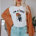  Im A Hoot Vintage Retro 1920s Halloween Vibes - Softer Longer Length Bella Canvas Tee