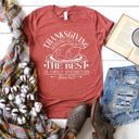  Thanksgiving Bringing Out The Best In Family Dysfunction Since 1621 - Funny Fall Sayings - Soft longer Length Bella Canvas Tee