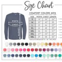  I will Fly Away Oh Glory Christian Gospel Music Theme - Long Sleeve Soft Wash Heavyweight Unisex Comfort Colors
