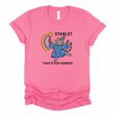  Stable That's For Horses  Funny Wizard Cat With Wand - Soft Longer Length Bella Canvas