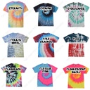  Spooky Purple Bow Tie Dyed Hallween Fall Bats and Ghosts - 100 Percent Cotton Goodness T-Shirt