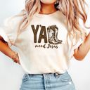  Yall Need Jesus Country Western Cowboy Boots Christian Bible Quotes - Soft Wash Style 100 Percent Cotton Goodness Heavyweight Tee (Unisex) Comfort Colors