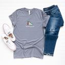  Adorable Bookish Bookworm - Soft Longer Length Bella Canvas T-Shirt
