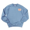  Real Crocheted Teddy Bear Sweater - Comfy Drop Shoulder Sweatshirt