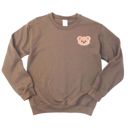  Real Crocheted Teddy Bear Sweater - Comfy Drop Shoulder Sweatshirt