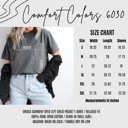  REAL Embroidered Pocket Black Cat - Soft Wash 100 Percent Cotton  Garment-Dyed Heavyweight  (Unisex) Comfort Colors