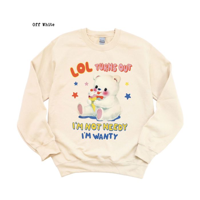 Relatable Graphic Pullovers With A Touch Of Whimsy - Perfect Comfy Sweatshirt