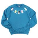  The Perfect Snowman Sweatshirt - Drop Shoulder Comfy Christmas Winter